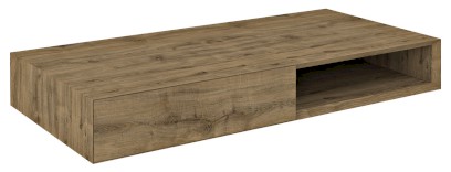 MORIAN umyvadlová skříňka 100x14x48cm, dub, levá MR115
