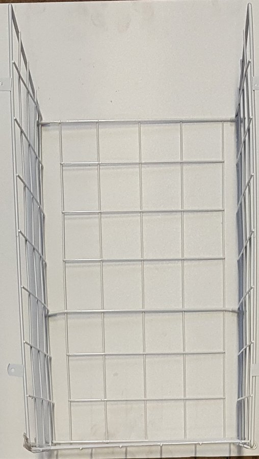 Drátěný prádelní koš 430x500x250mm, chrom NDZOJA-60