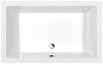 DEEP hluboká sprchová vanička s konstrukcí, obdélník 120x75x26cm, bílá 78796