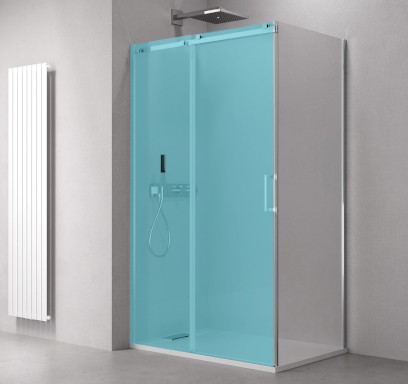 THRON boční stěna, 900 mm, čiré sklo TL3090