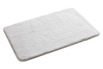 96FY508002 (52365) FUZZY koupelnová předložka, 50x80cm, 100% polyester, protiskluz, bílá 96FY508002