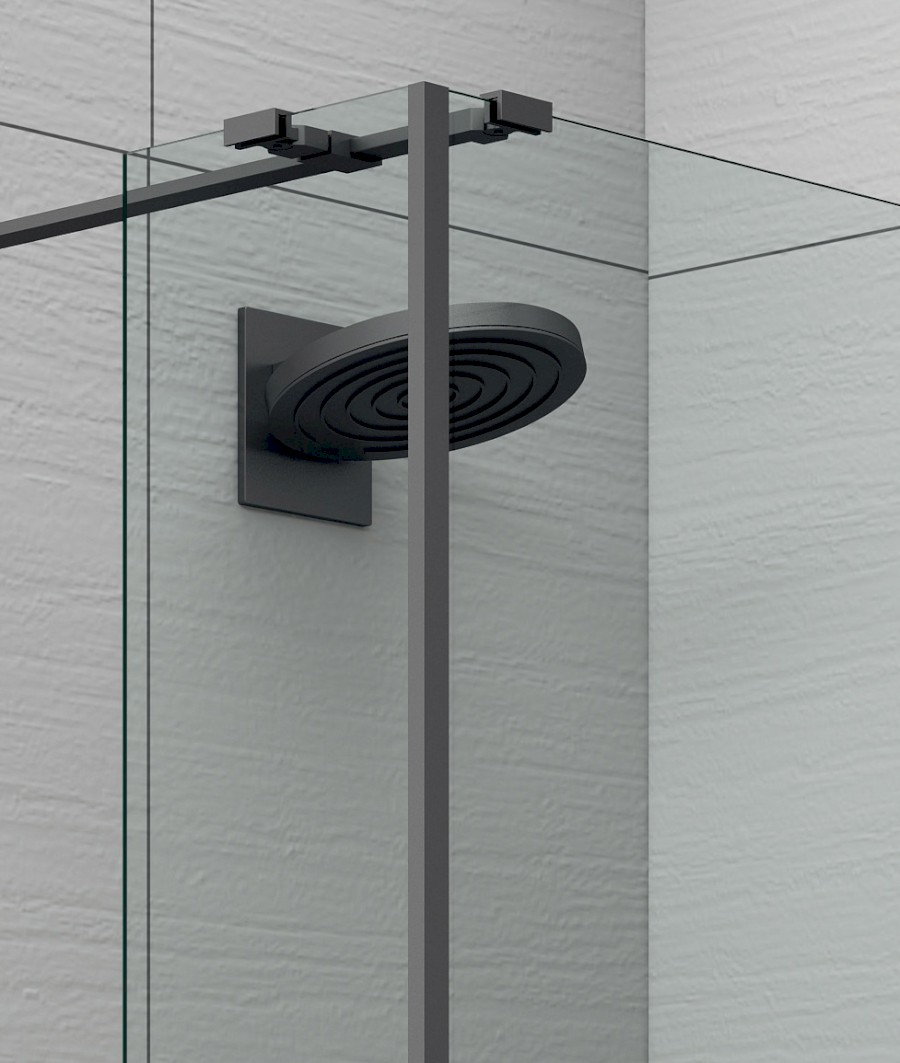 ES7925 (59105) ESCA BLACK MATT rohový profil ES7925