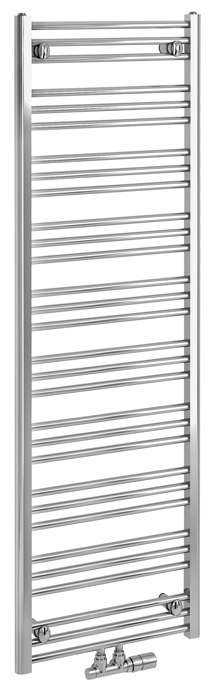 600.115.1 (53550) ALBRECHT otopné těleso 500x1570mm, středové připojení, chrom 600.115.1