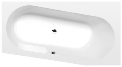 ASTRA WR asymetrická vana 165x90x48cm, bílá 31611