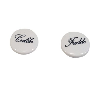 ANTEA označení teplé a studené vody, pár, IT (Caldo/Freddo) NDANTEA-CALDO+FREDDO