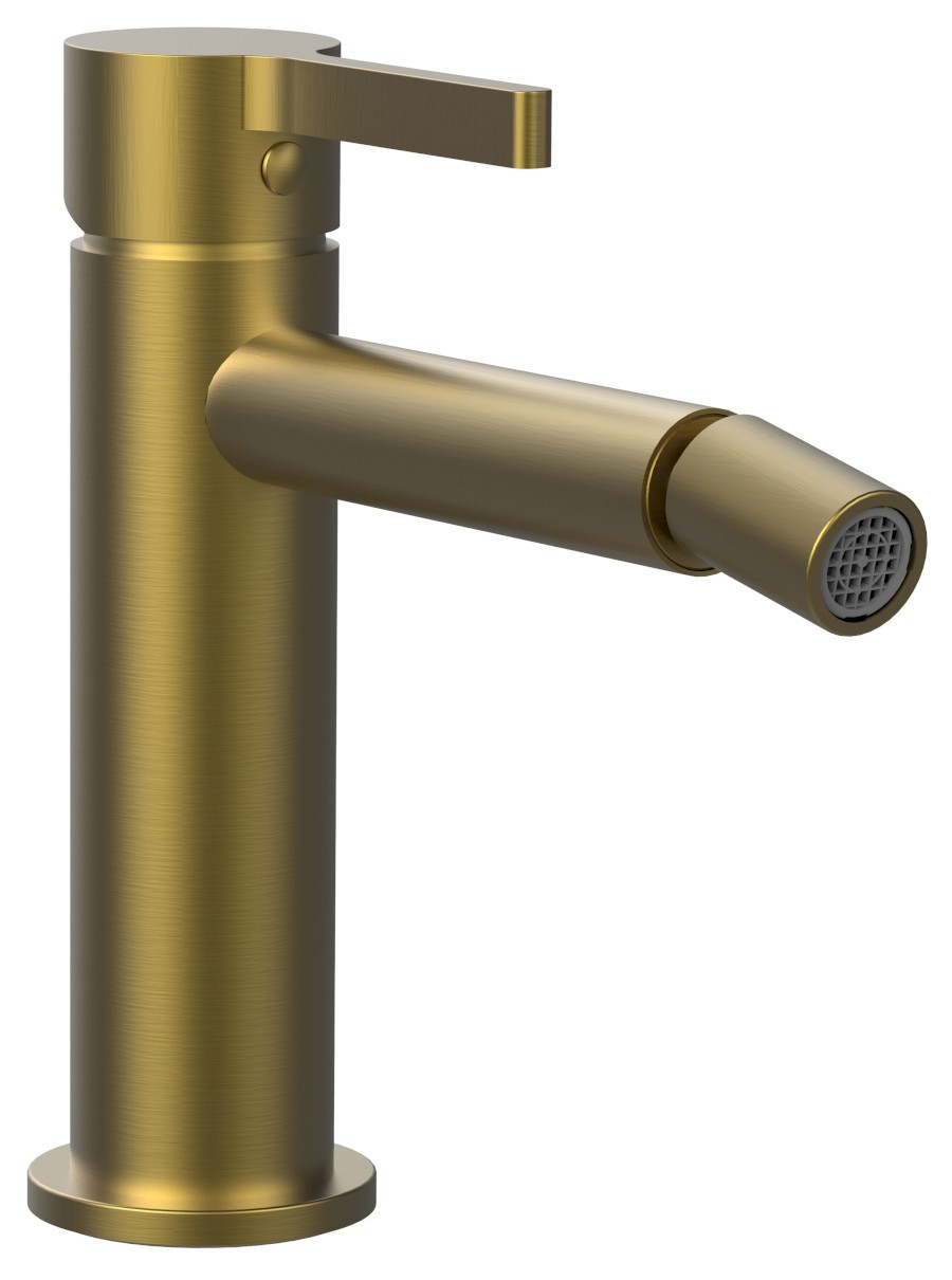 AF003GB (53086) ICONIC stojánková bidetová baterie, zlato mat AF003GB
