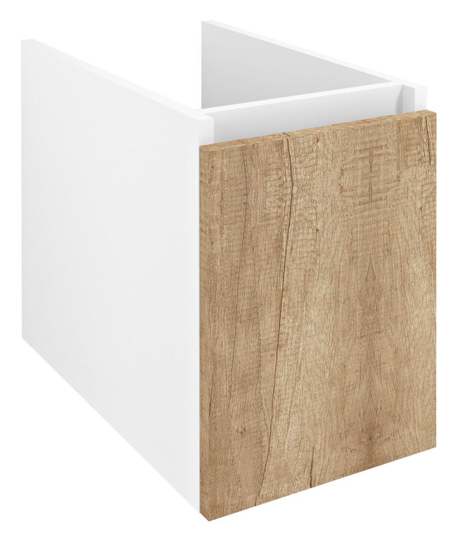 LOREA skříňka spodní dvířková 30x44x51,2cm, pravá/levá, dub alabama/bílá mat LE030-2231