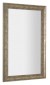 MANTILA zrcadlo v dřevěném rámu 76x126cm, antik NL740