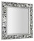 ZEEGRAS zrcadlo ve vyřezávaném rámu 90x90cm, stříbrná IN401