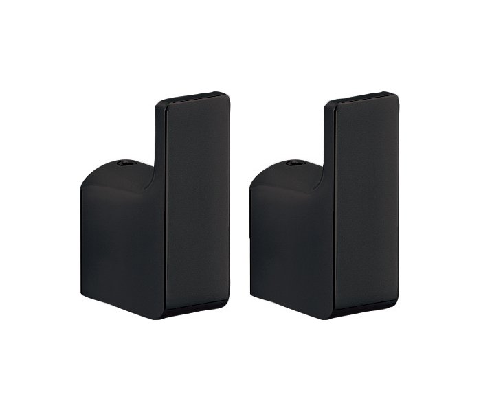 PIRENEI háček, balení 2 ks, černá mat PI2714