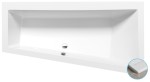 ANDRA R SLIM asymetrická vana 180x90x45cm, bílá 78771S