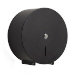 Zásobník na toaletní papír do Ø 24cm, 264x126x270mm, černá mat 2448