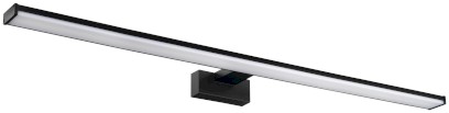 CHICAGO MAX LED svítidlo, 780x120mm, 15W, 230V, IP44, plast, černá mat AU473