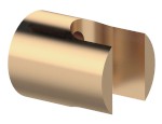 Držák sprchy kulatý, pevný, zlato mat SD719