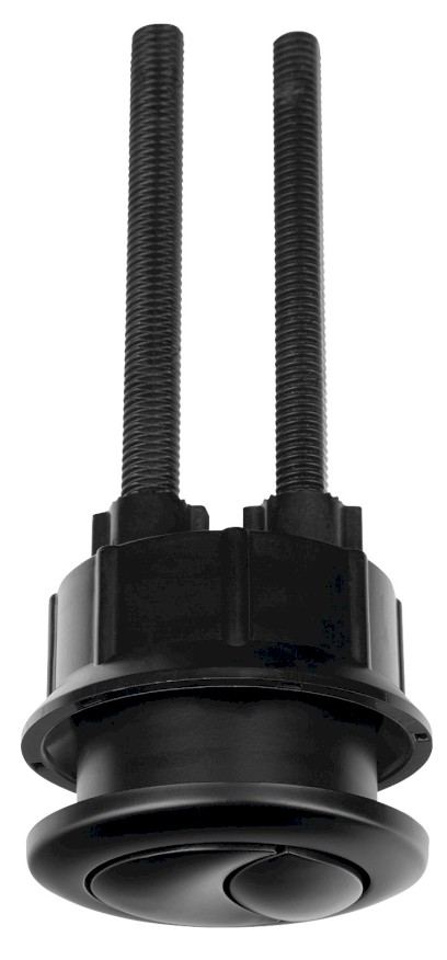 Tlačítko DUAL 49mm, černá mat NDPC1012RB-2