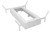 REDUTA konstrukce pro vanu 150x75cm, bílá mat 72830W