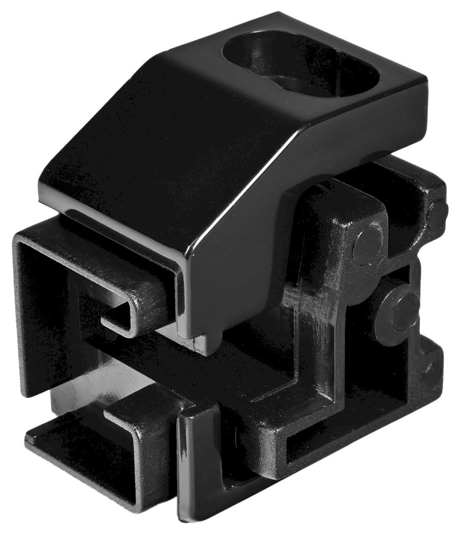 ND715RB (61336) EASY BLACK vložka pro uchycení spojovacího profilu, levá ND715RB