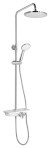 MARCO sprchový sloup s pákovou baterií, chrom SL100