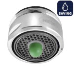 NEOPERL PUSH úsporný perlátor, 5 l/min, vnější závit M24x1, chrom 3075.103