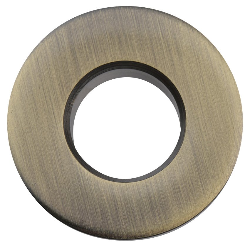 Kovová krytka přepadu umyvadla, 30mm, bronz AR913